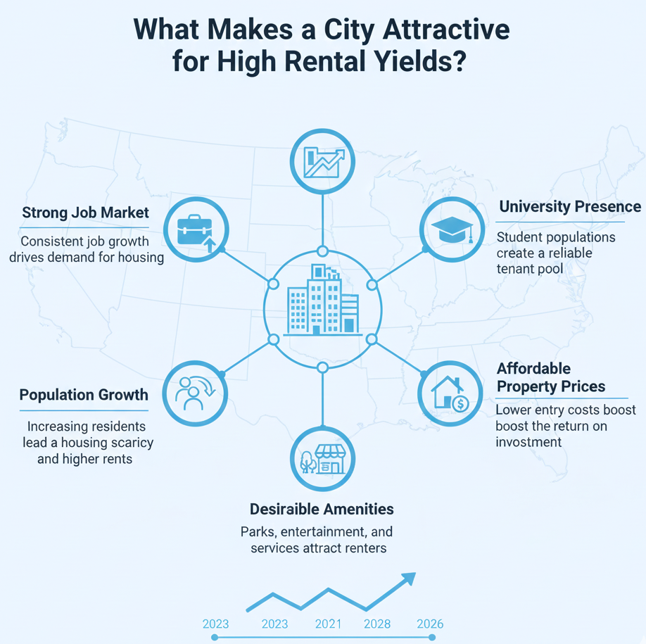 What Makes a City Attractive for High Rental Yields?