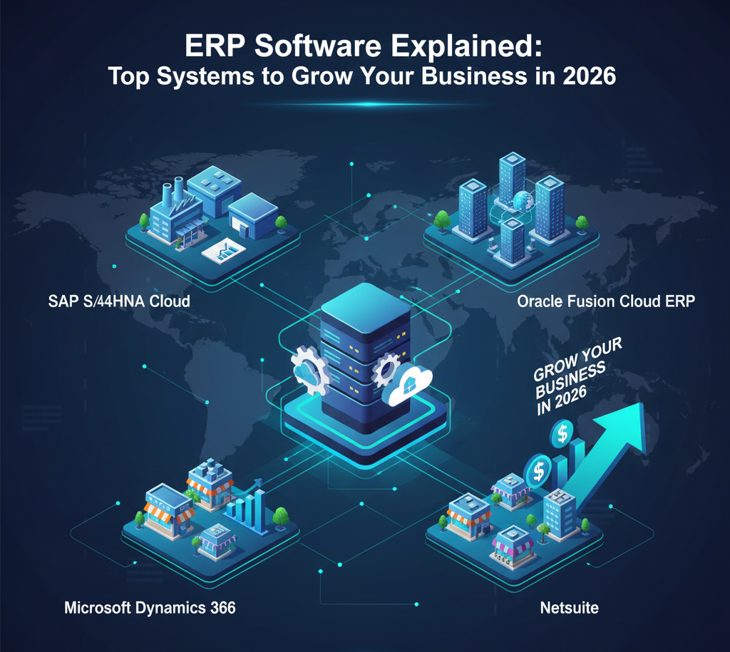 ERP Software Explained: Top Systems to Grow Your Business in 2026
