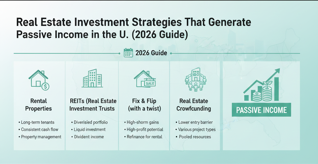 real estate investment, passive income, property investing, us real estate market, rental income, commercial real estate, reits, wealth building, financial freedom, long term investing