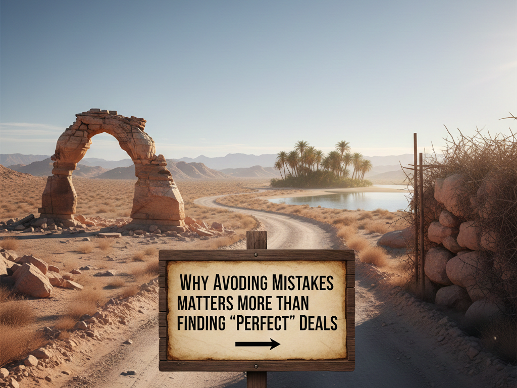 Why Avoiding Mistakes Matters More Than Finding “Perfect” Deals