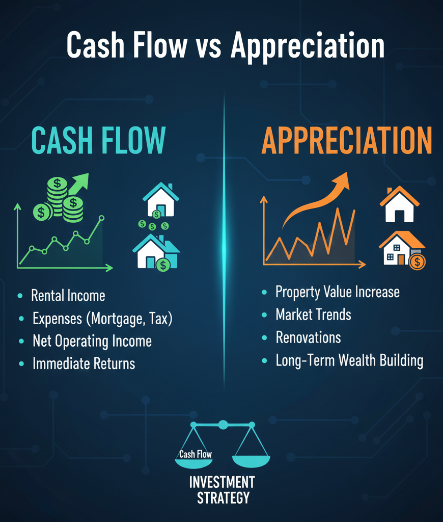 Cash Flow vs Appreciation